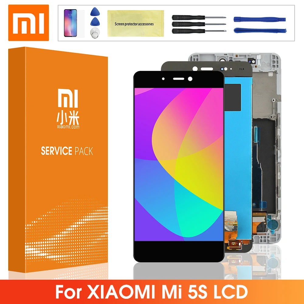 Оригинальный ЖК дисплей 5 15 дюйма для Xiaomi 5s Mi5s M5s сенсорный экран дигитайзер