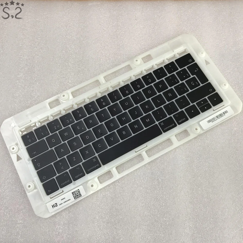 A1706 A1707 Keycap для Macbook Pro retina 1" 15" Key cap Немецкий/Испанский/Турецкий/французский/японский/Великобритания/США/Корейский/Итальянский ключи