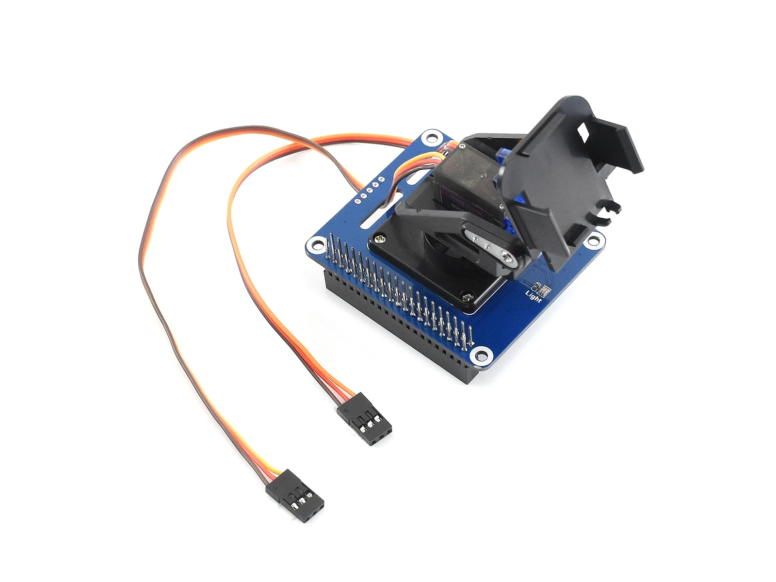 Плата Waveshare 2 DOF для панорамирования и наклона Raspberry Pi интерфейс I2C с датчиком
