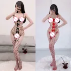 Женское нижнее белье, открытые полые чулки, прозрачные колготки babydoll, эротические прозрачные колготки, чулки