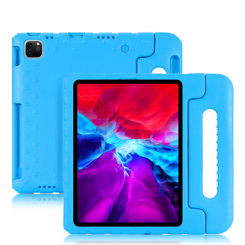 

Smart Case For iPad Pro 11 inch 2020 2th Gen A2228 A2068 Tablet Case Children Silicon Cover Hand-held Shock Proof EVA Stand Case