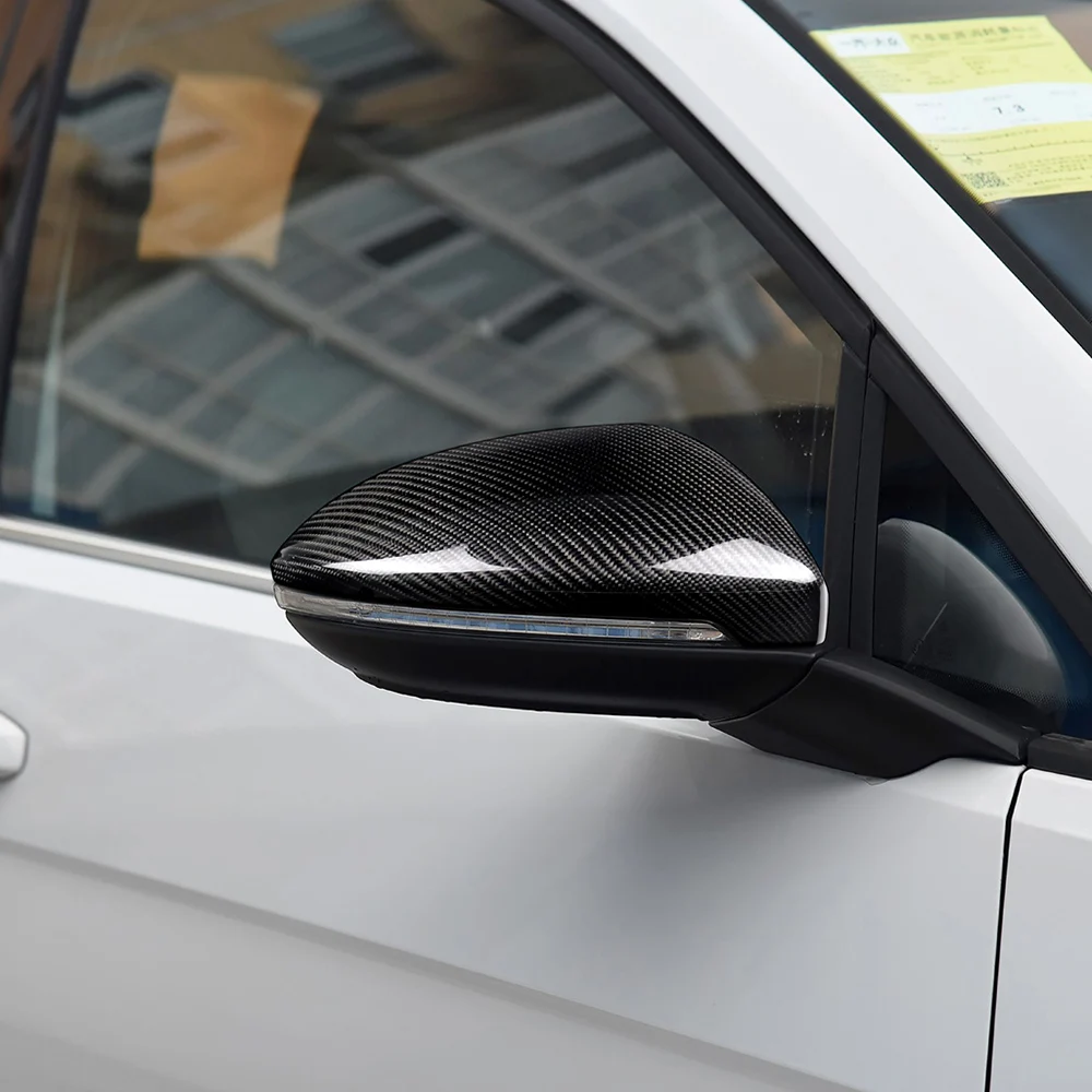 2 шт карбоновое волокно автомобильное крыло зеркало крышка заднего вида крышки