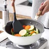 thick non stick wok no oil smoke household frying pan with handle wok gas stove induction cooker special pan large cooking pot