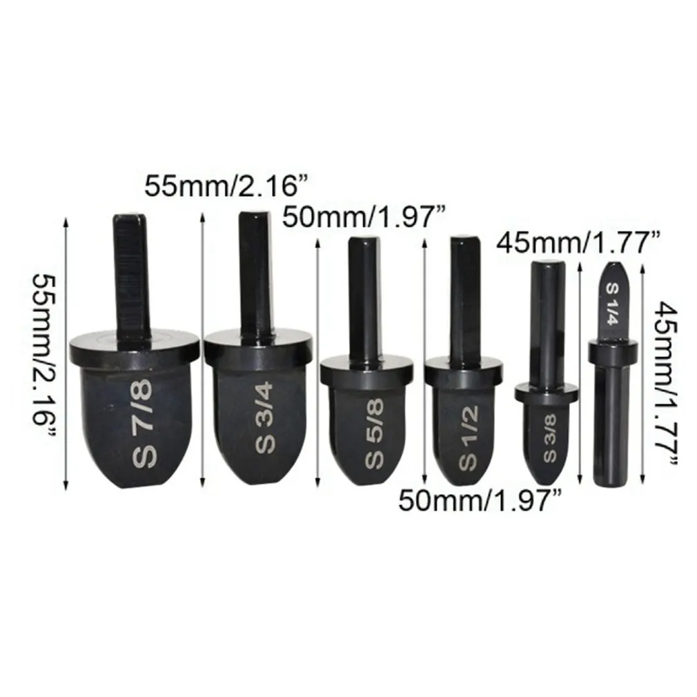

6pcs/set Imperial Tube Pipe Expander Support For Air Conditioner Conditioning Swaging Tool 7/8 3/4 5/8 1/2 3/8 1/4 Inch