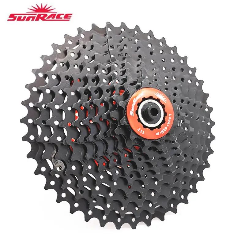 Sunracing 10 скоростей CSMX3 CSMS3 11-40T 11-42T 11-46T велосипед свободного хода широкое соотношение велосипед кассета для горных велосипедов инструмент MTB маховик