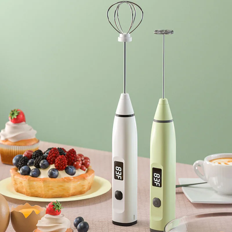 

New Milk Frother Handheld Electric Whisk Coffee Frother Mixer Foam Maker Blender for Coffee Latte,Drink Mixer