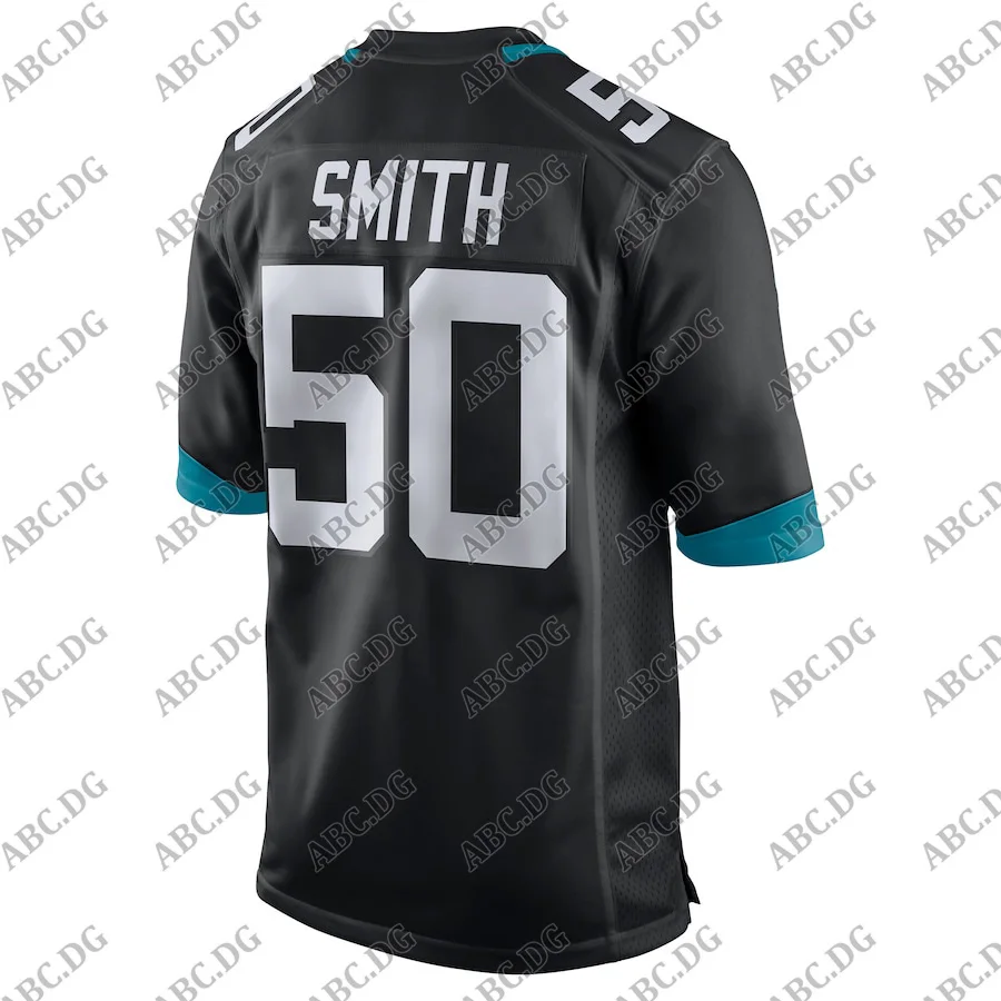 

Customized Stitch American Football Jersey Men Women Kid Youth Jacksonville Telvin Smith Black New Game Jersey