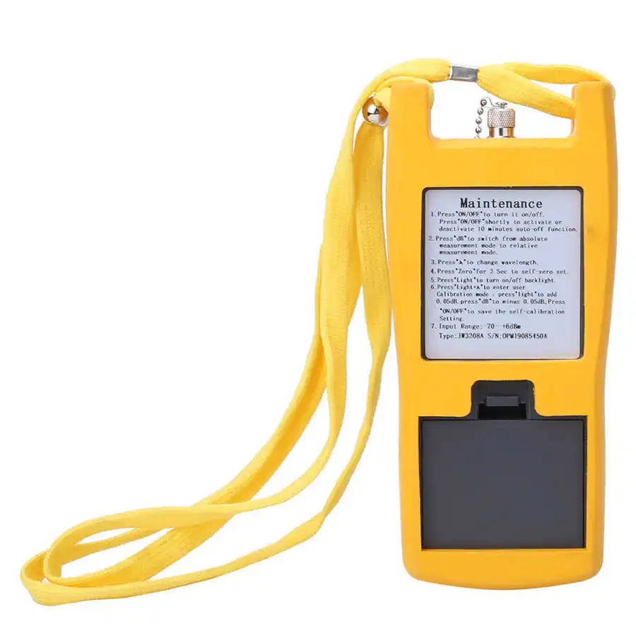 Ваттметр Высокоточный волоконно оптический тестер измеритель мощности