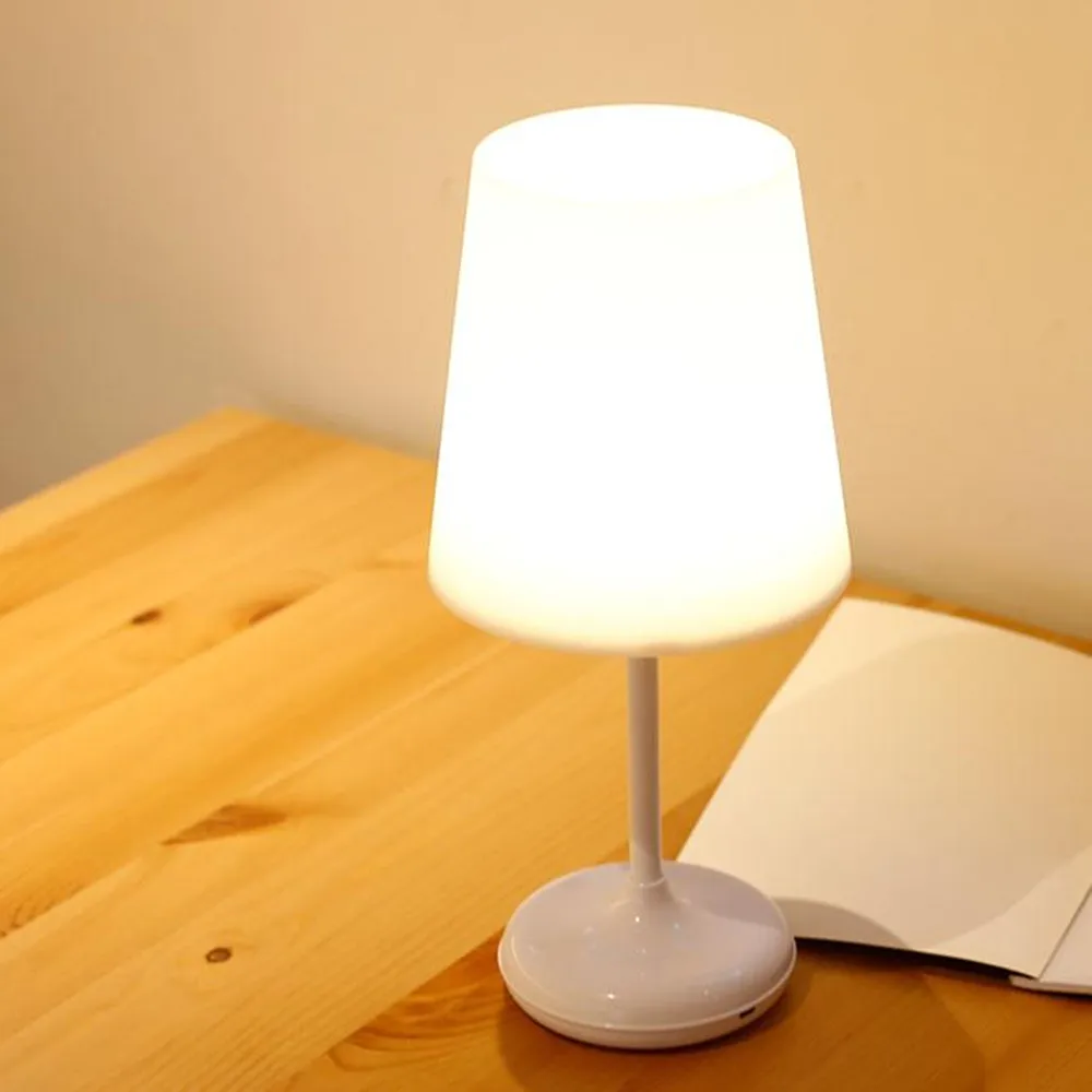 USB Перезаряжаемый сенсорный затемняющий Ночной светильник в сдержанном стиле с