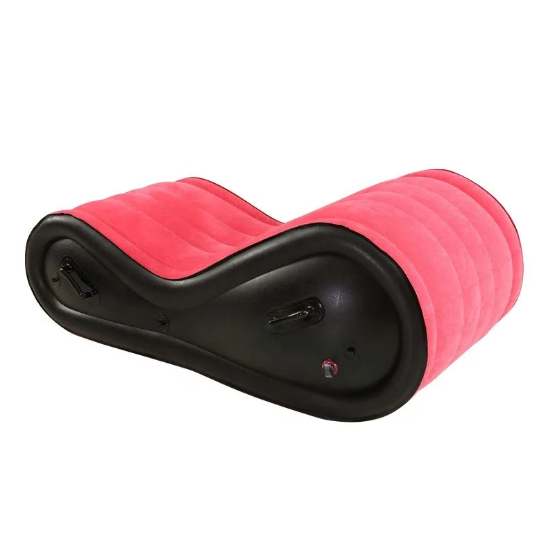 

Modern Inflatable Air Sofa For Adult Couple Love Game Chair With 4 Handcuffs Beach Garden Outdoor Furniture Foldable