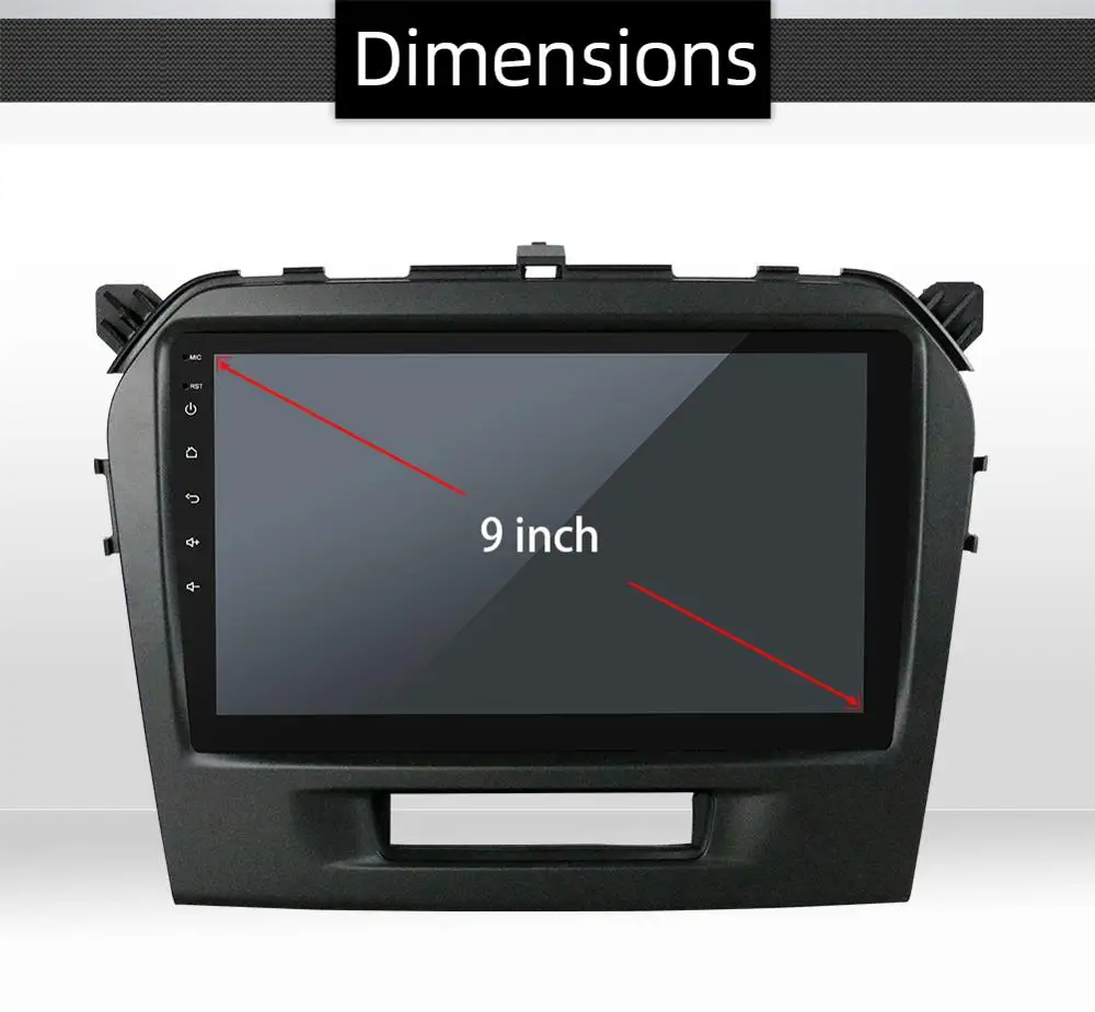 Автомобильный DVD-плеер на Android 10 0 для Suzuki Vitara 2015 2016 2017 GPS Радио Видео