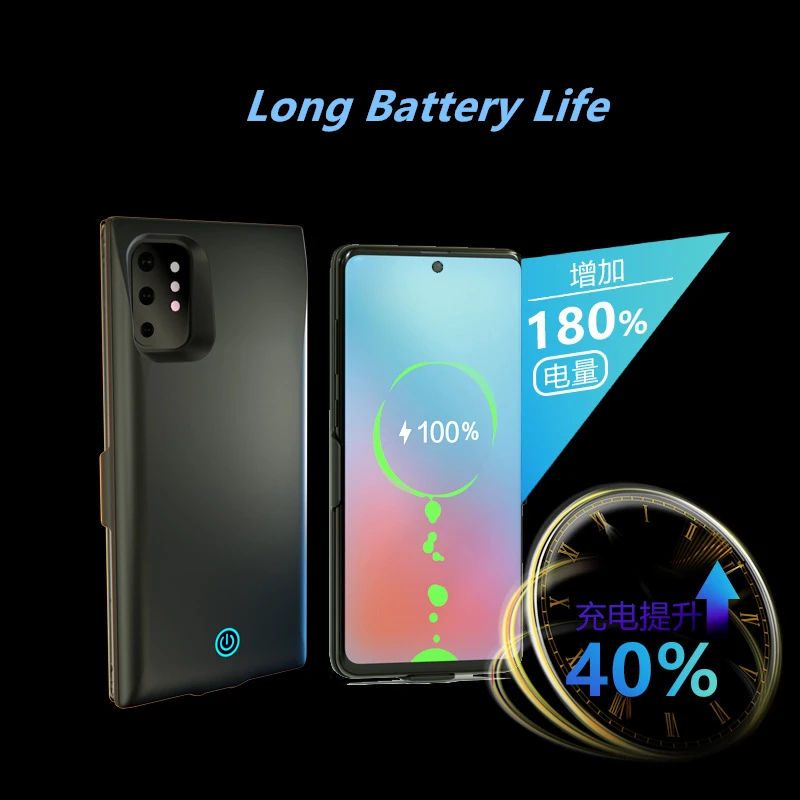 Для Samsung Galaxy Note 20 чехол для аккумулятора 7000 мАч зарядного устройства Ультра