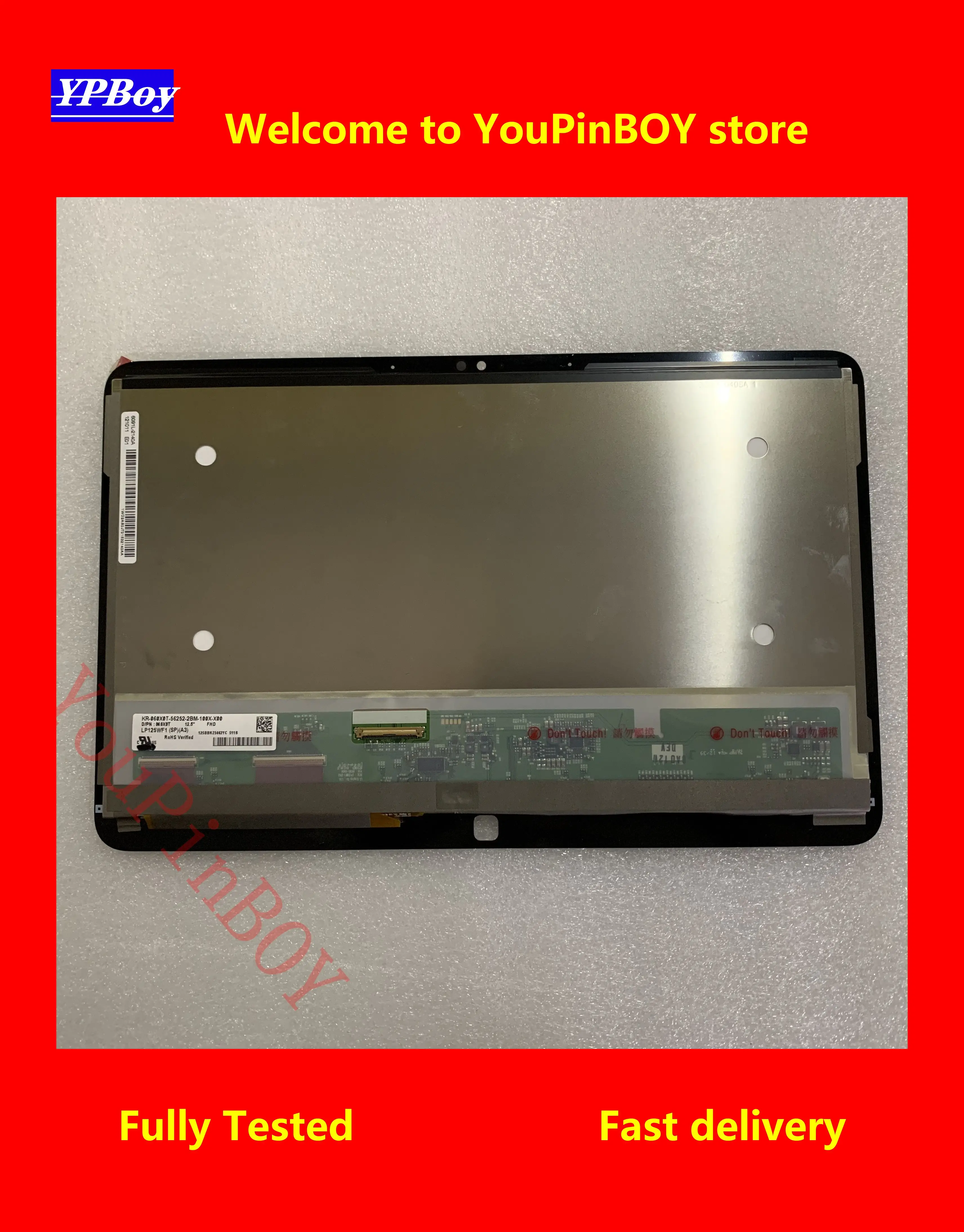 12 5 &quotОригинальный сенсорный ЖК экран в сборе для DELL XPS 9Q23 9Q33 LP125WF1 SP A2 A3 A1 E3 1920*1080 FHD