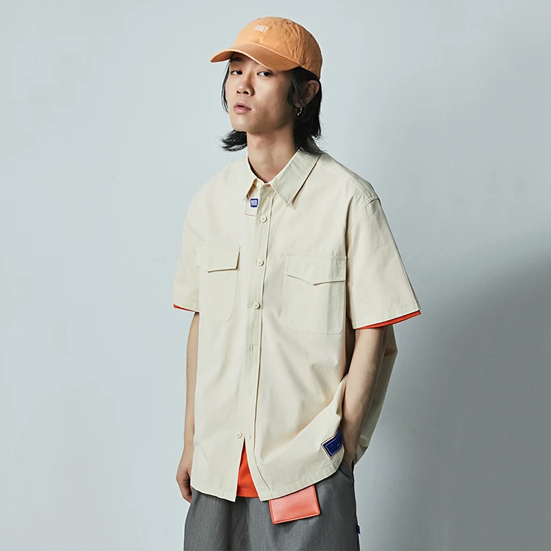 

RHYMONSTER x REDCHARCOAL Basic Cargo Short Sleeve Shirts