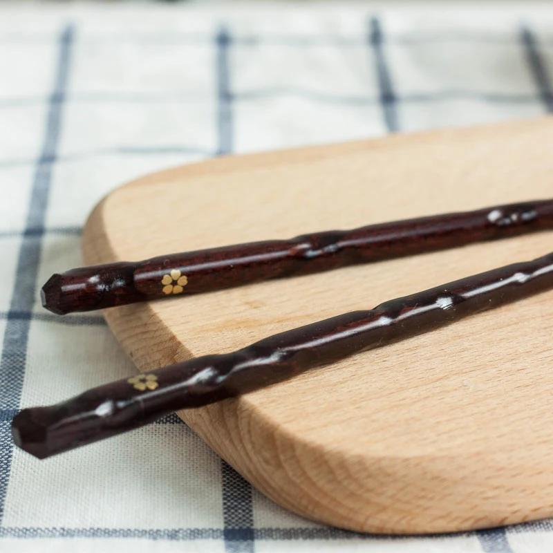 WCIC китайские палочки для суши 5 пар набор палочек еды ручной работы деревянные