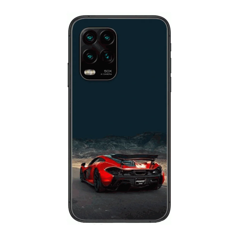 

High-end custom McLaren Supercar Phone case Phone Case For xiaomi Redmi Note 9S 8 7 6 5 A Pro T Anime Black Cover Silicone