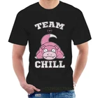 Мужская футболка с принтом покемона слонотыкса команды Охлаждения 100% хлопок Женская футболка 2195R
