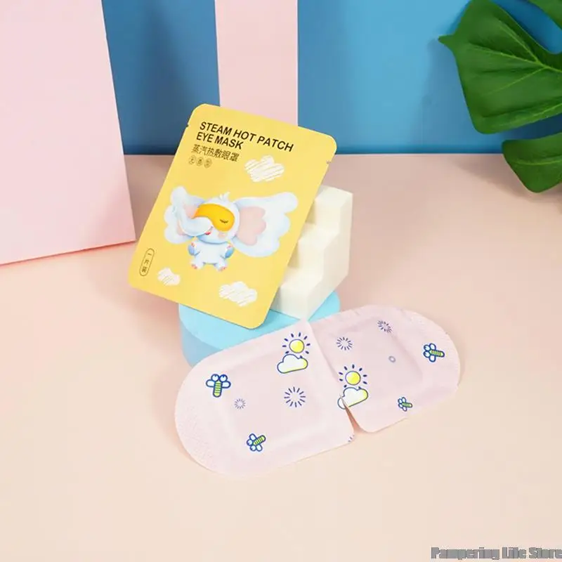 

1 шт., одноразовая Паровая маска для глаз, для путешествий, дома, сна