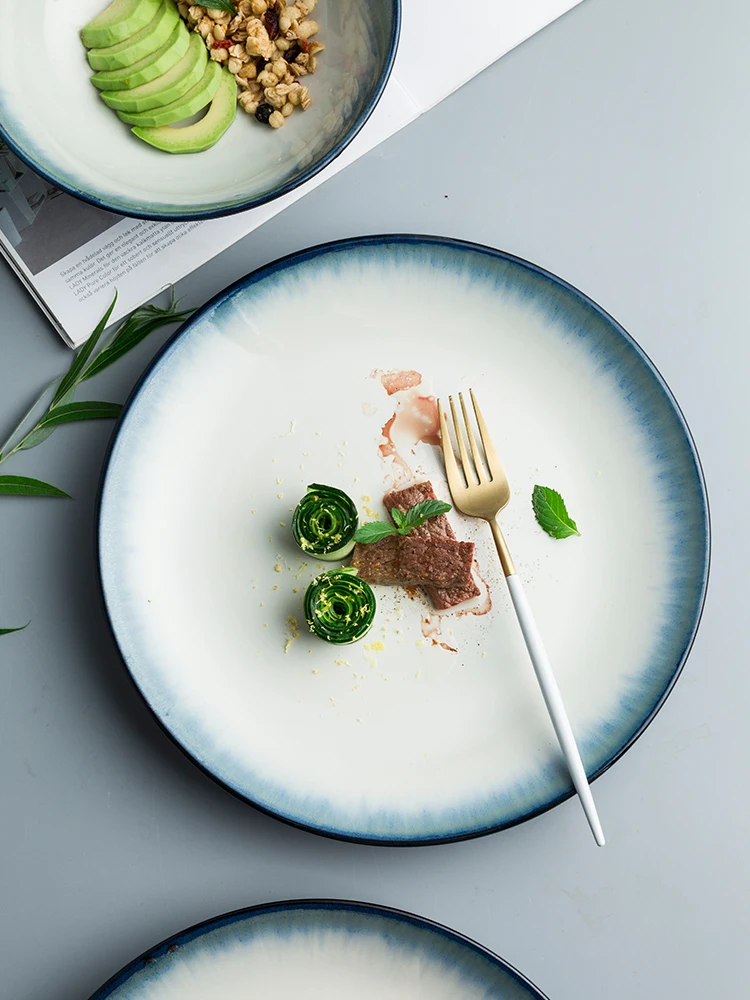 Керамические Тарелки и блюда Uniho основная тарелка для стейка десерт салат торта