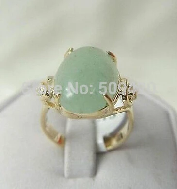 Бесплатная доставка Jade 18K позолоченное кольцо 7 8 9 | Украшения и аксессуары
