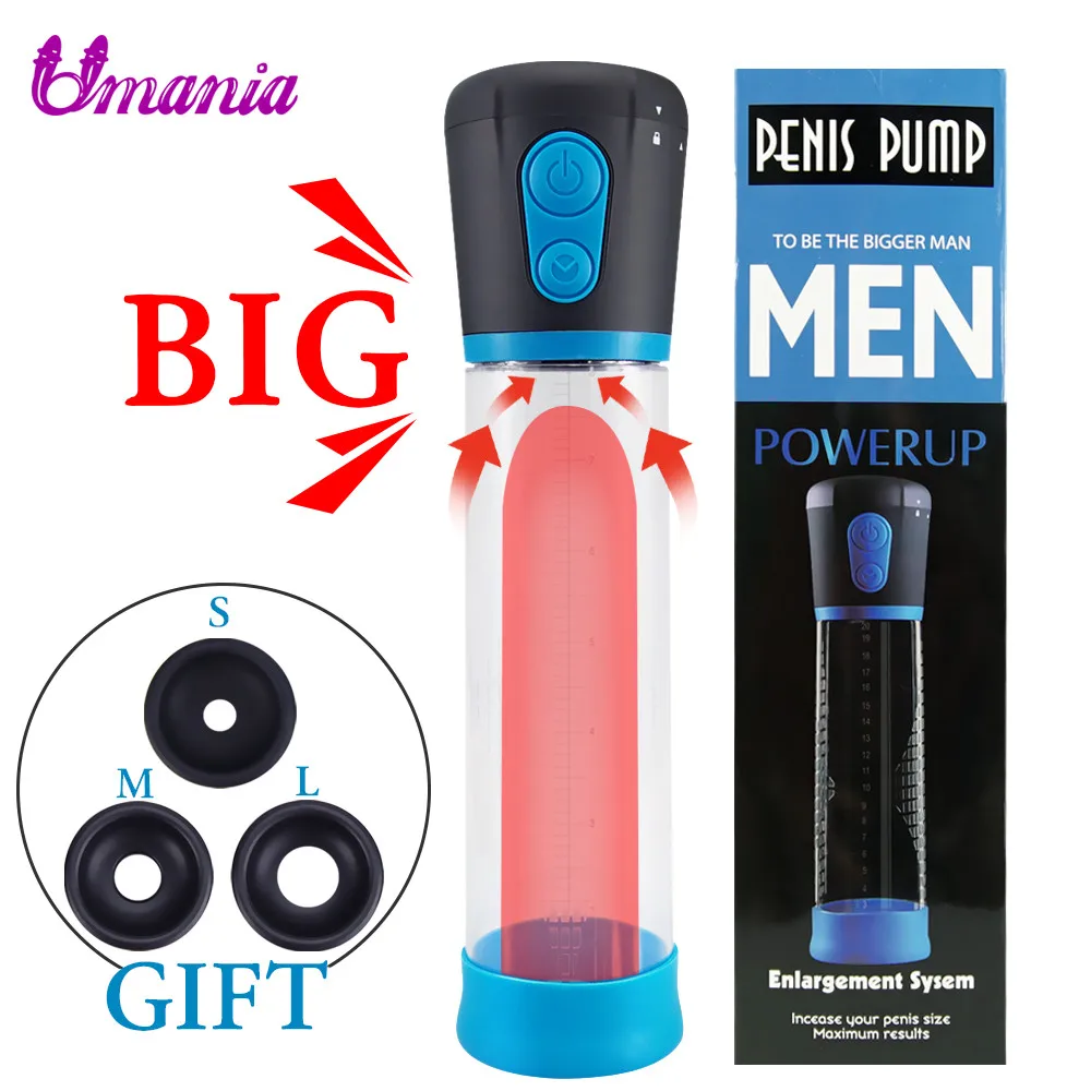 Электрический насос для пениса секс игрушки мужчин Мужской мастурбатор