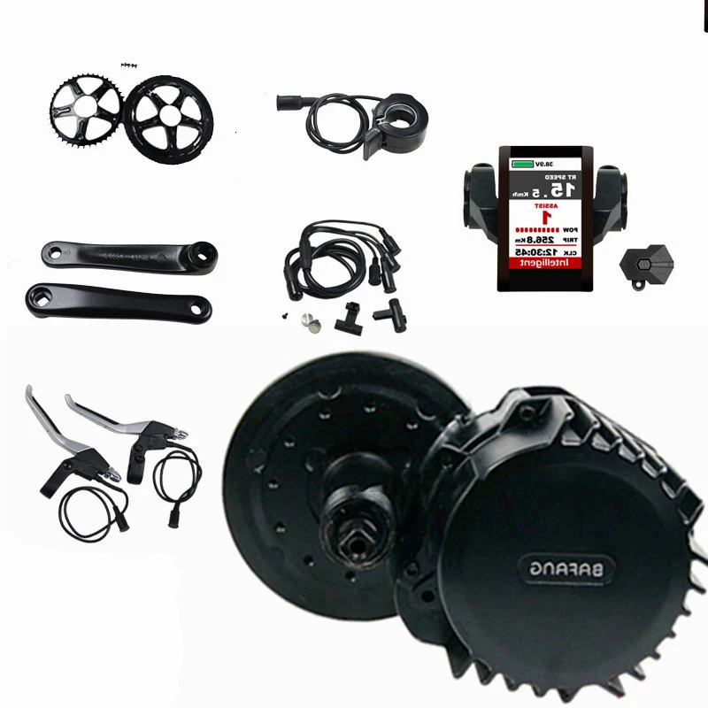 Высокая BBSHD качество 48v 1000w Bafang BBS03 Mid Motor приводной двигатель комплект для горного