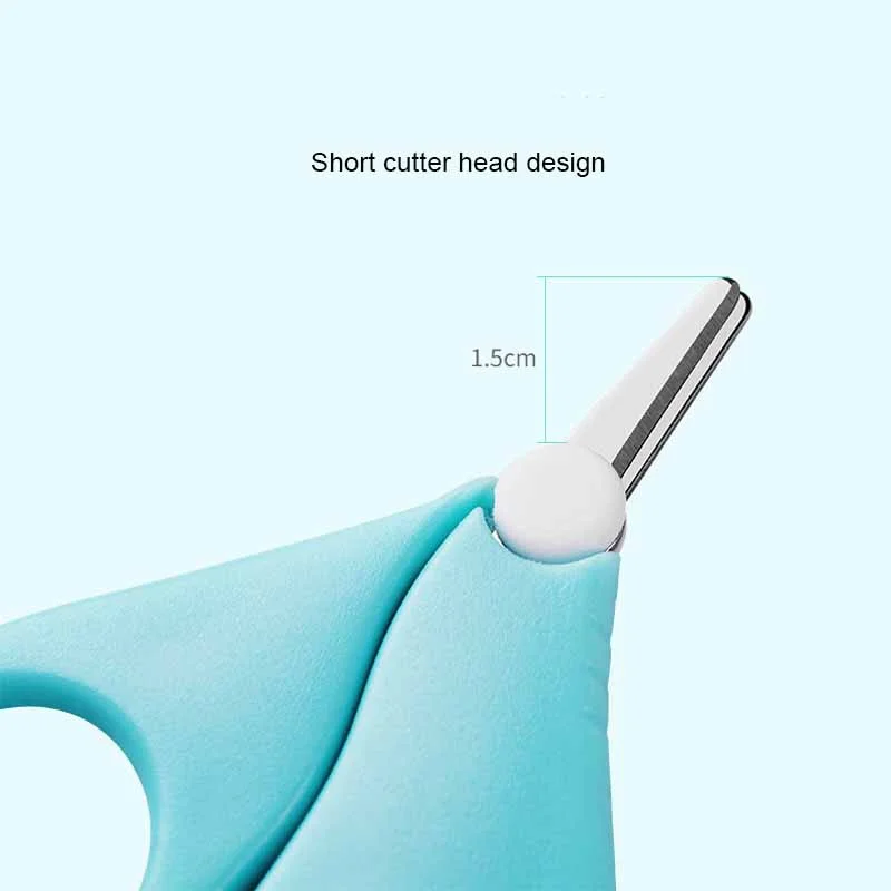 

Buy Three Get One Free Baby Short Mouth Nail Clippers Safety Baby Care Nail Clippers Round Head Scissors