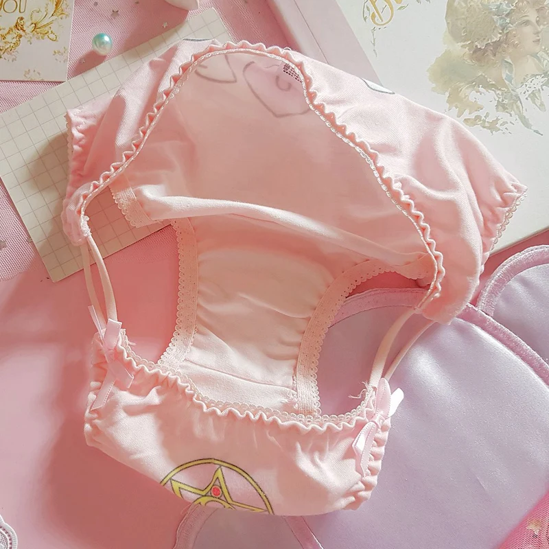 Трусы боксеры женские с заниженной талией пикантное нижнее белье в японском