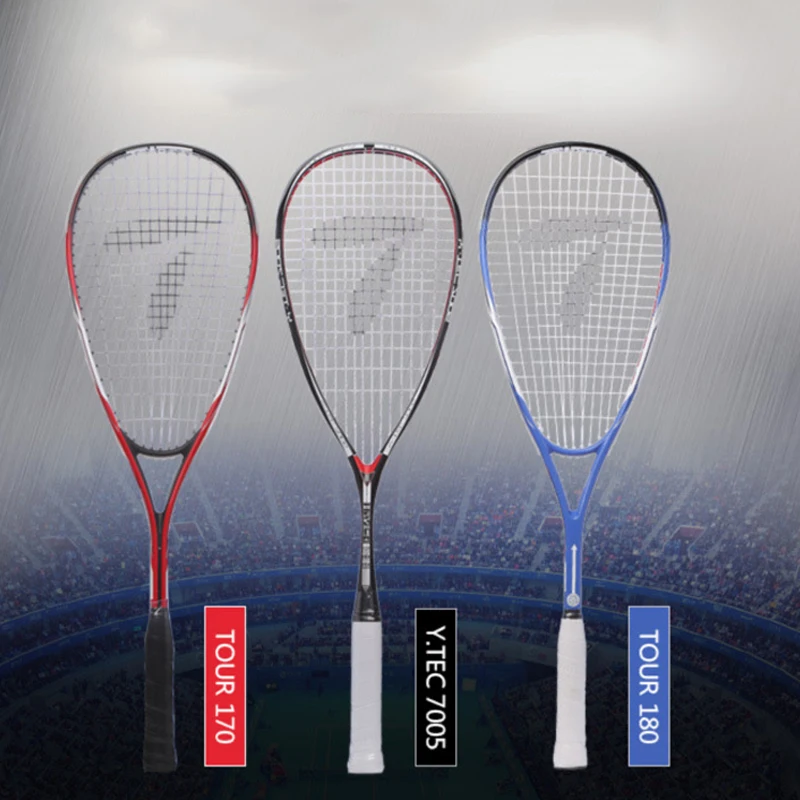 

Professional Squash Racket Racquet Carbon Aluminum Alloy For Squash Sport Training Beginner With Racket Bag -40