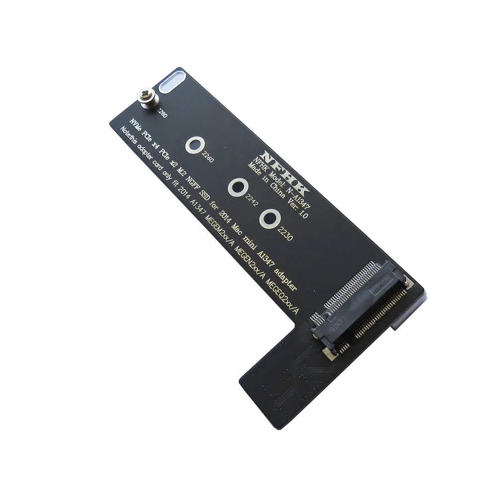 N-A1347 64GB 128GB 256GB 512GB 1TB NVMe M.2 NGFF PCIe SSD for late 2014 Mac mini MEGEN2 MEGEM2 MEGEQ2 adapter card | Компьютеры и офис