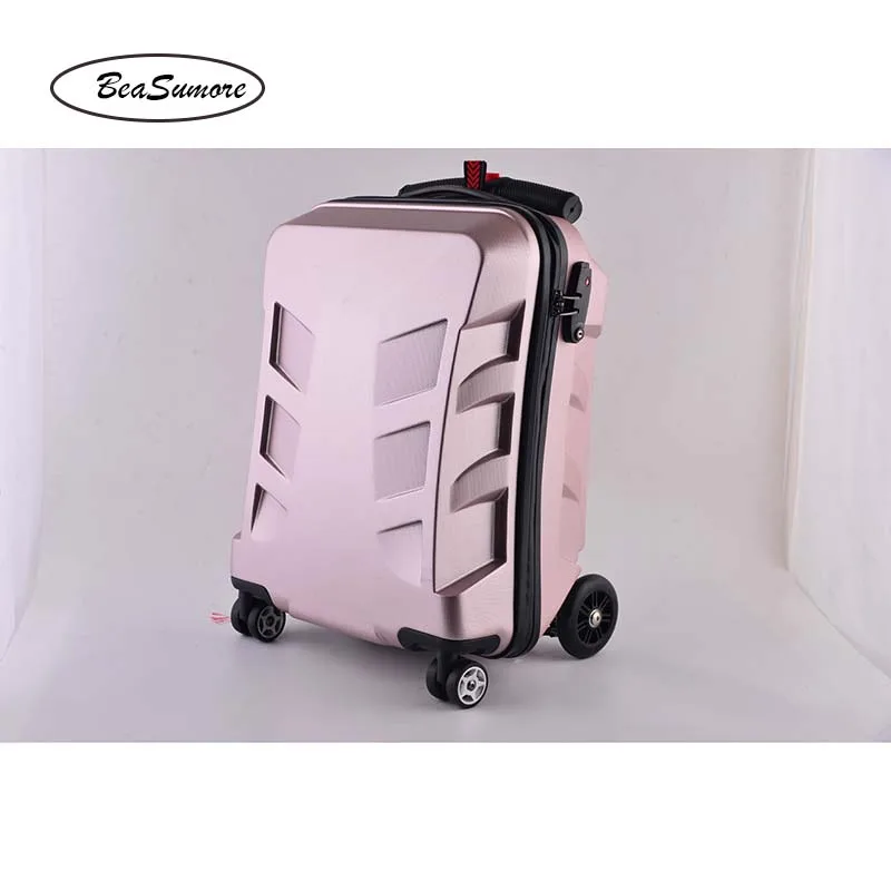 BeaSumore оригинальная сумка на колесиках для скутера мужская дорожная компьютера