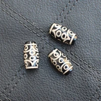 3pcs lengt 18 20mm tibet dzi agates oval beads large variety of patterns jewelry making beads