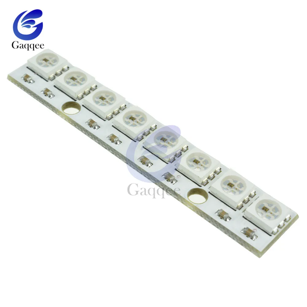 8 бит RGB светодиодный полноцветный встроенный модуль для развития вождения