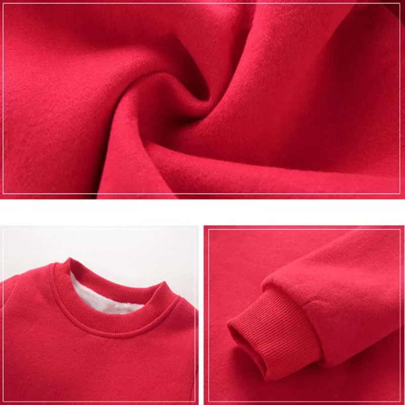 

Kid Girls Pullover Sweatshirt Tops Baby Girls Long Sleeve Cartoon Print Thick Warm Clothes Winter Warm Kids Swaetshirt Outwear