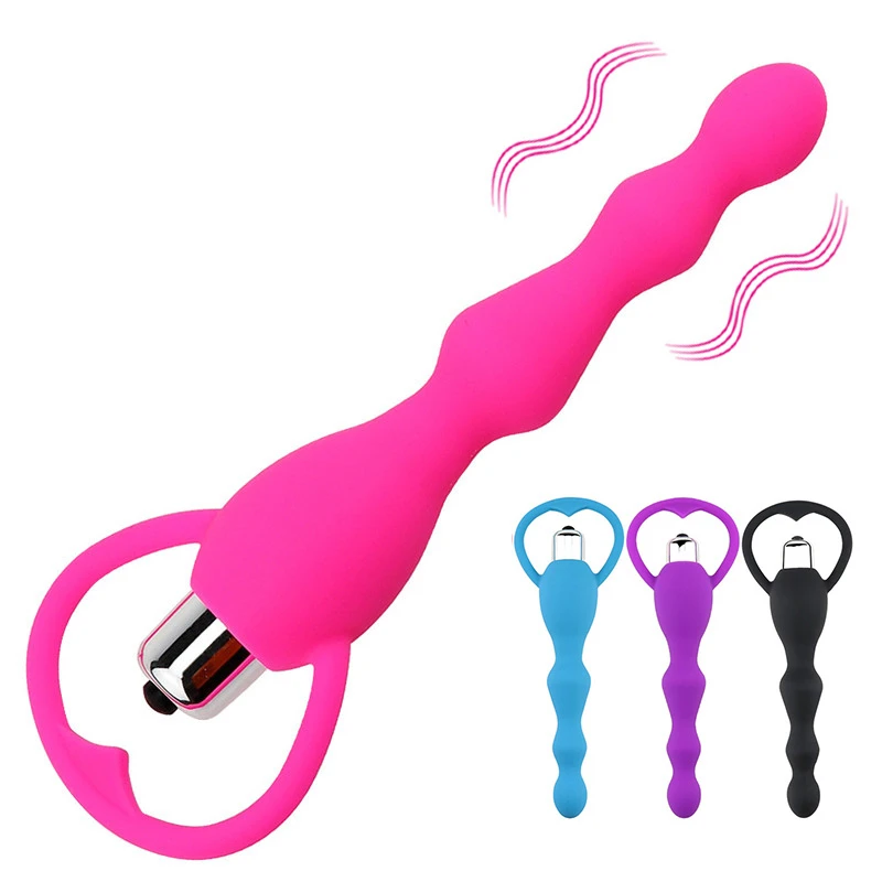 Анальный вибратор секс игрушки для женщин Анальная пробка геев массаж простаты