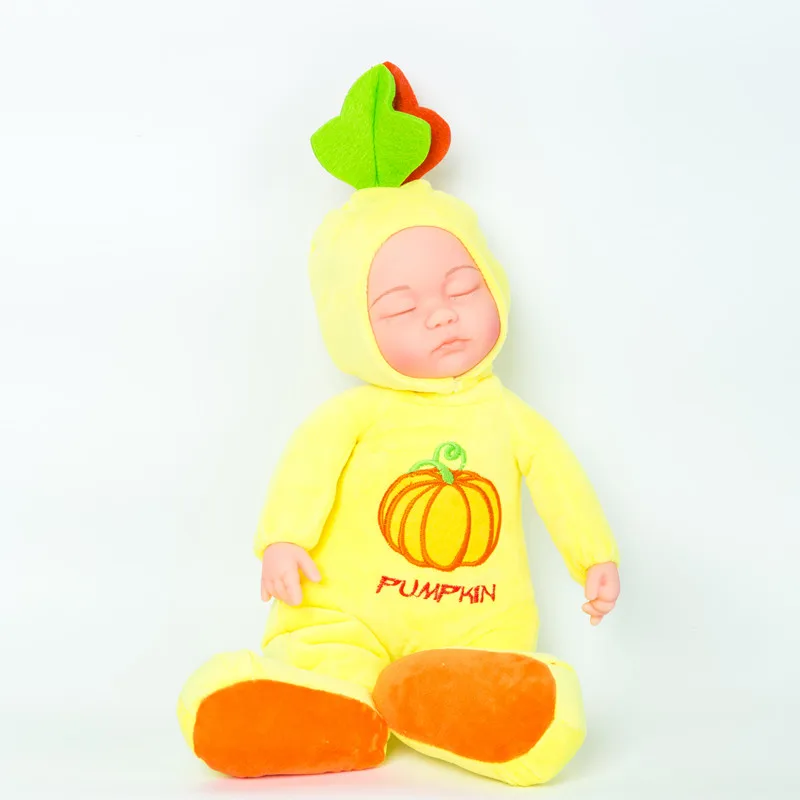 

Plush Toy Sleep Doll Simulation Baby Doll Girl Fashion Full Body Silicone Comfort Cartoons Speelgoed Meisjes Kids Toys DJ60WW