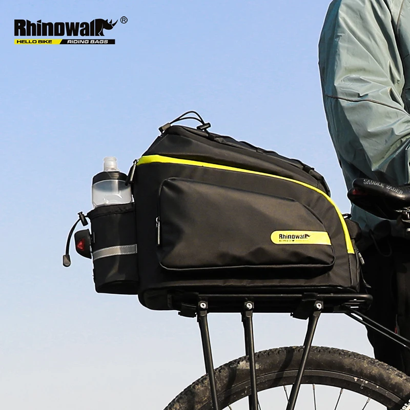 Rhinowalk Водонепроницаемый сумка для багажника 17L съемный плечевой ремень отсек