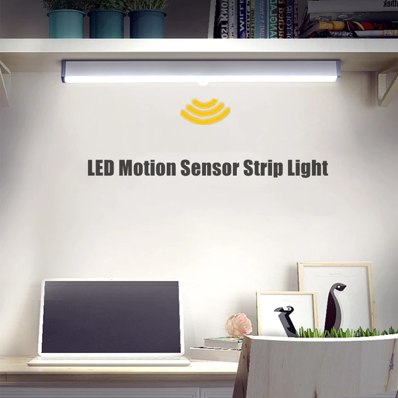 33 см светодиодный движения Сенсор полосы светильник Беспроводной Батарея