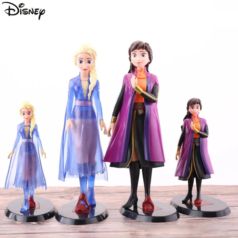 

Фигурки героев мультфильма Disney «Холодное сердце», аниме, модель принцессы для девочек, большая кукла, набор игрушек, подарок для детей, укра...