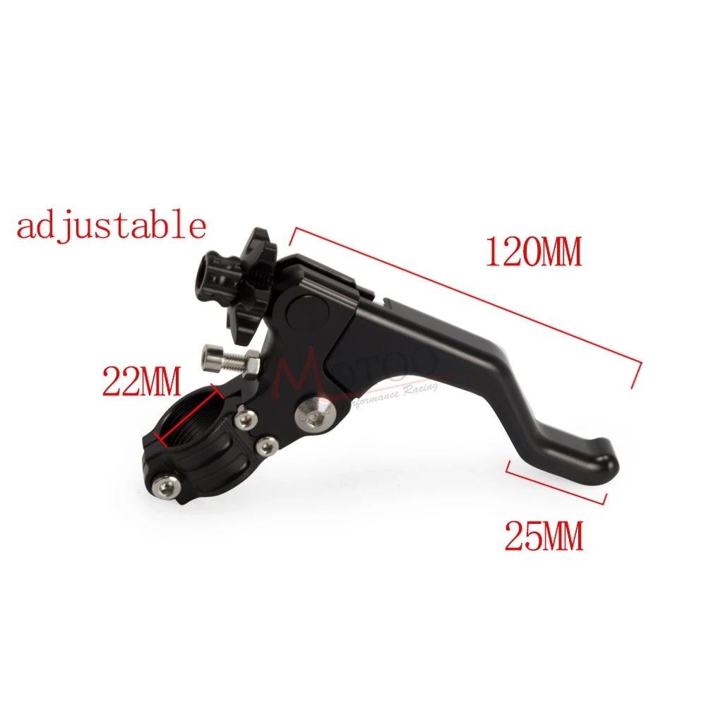 Короткий рычаг сцепления тормоза для мотоцикла 22 мм с левым рычагом Honda Grom SUZUKI RM125