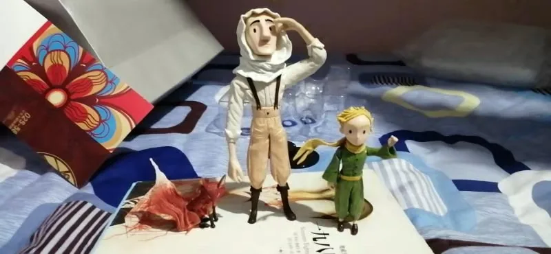 Маленький принц фигурка Маленького принца, фигурки аниме, подарок на День святого Валентина для девочек, детские игрушки, украшение торта для детей, подарки на день рождения