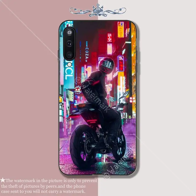 Роскошный силиконовый чехол YNDFCNB для телефона с мотоциклом мальчиков и девочек