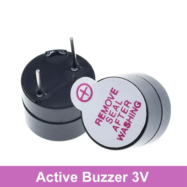 TNB12A03 Active Buzzer 3V 12x9.5mm TNB12A03 Active Buzzer 3V 12x9.5mm