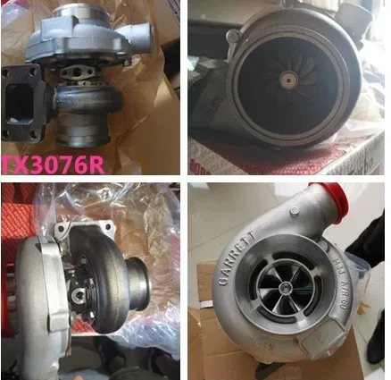 

Dual ball bearing GTX3076R turbocharger for racing cars