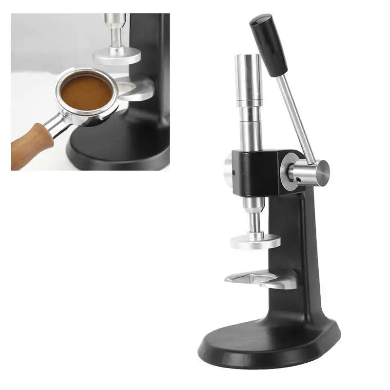 

Manual Coffee Grinder Commercial Intelligent Stainless Steel Integrated Manual Coffee Tamper Powder Pressing Machine