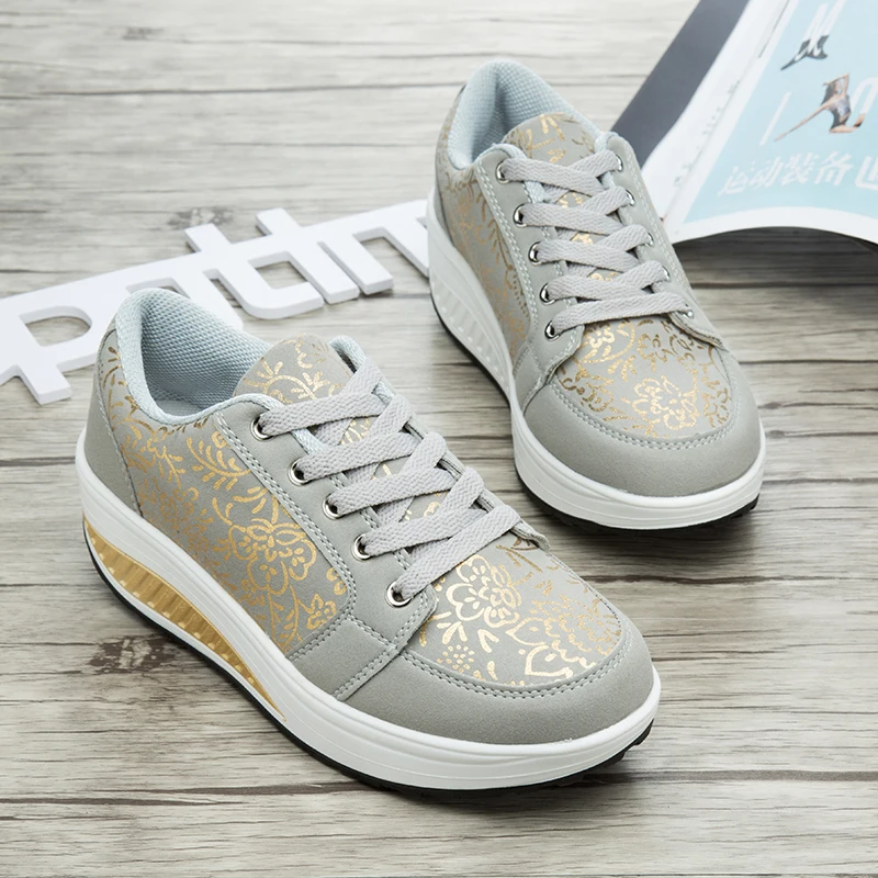 

New Spring Fashion Women Shoes Comfortable Running Sneakers Platform Shoes Woman Ladies Trainers chaussure femme Size 35-40