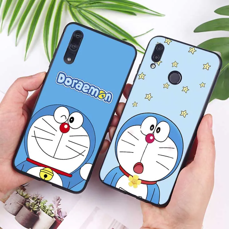 Забавный милый чехол Doraemon для huawei mate 30 pro p20 p30 20 lite Прозрачный мягкий силиконовый