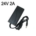 24V 2A AC DC Мощность адаптер Зарядное устройство для Logitech гоночный руль G27 G25 G940 Дрп DA-42H24 ADP-18L Питание с кабелем переменного тока