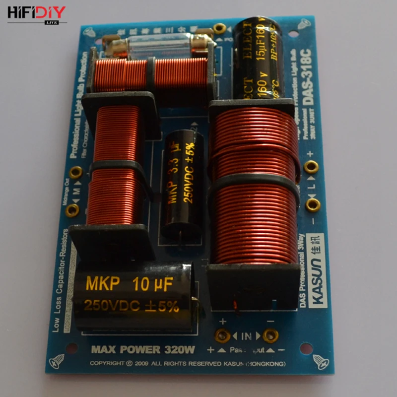 Высокочастотный динамик HIFIDIY DAS-318C 3 Way (динамик + Средний бас) HiFi Professional speaker s audio