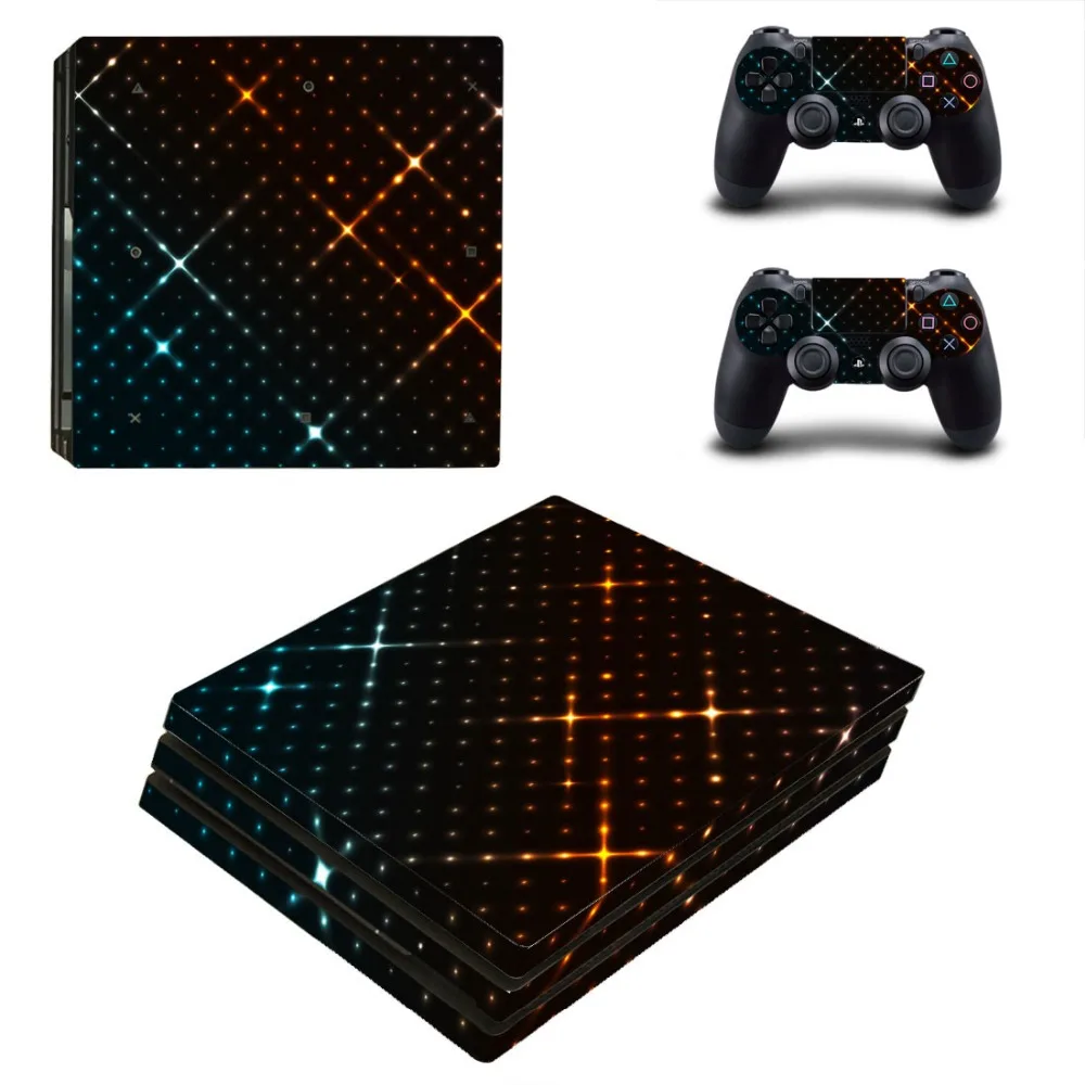 Пользовательский дизайн PS4 Pro кожа Виниловая наклейка, стикер для консоли sony Playstation 4 и 2 контроллера PS4 Pro Наклейка кожи s
